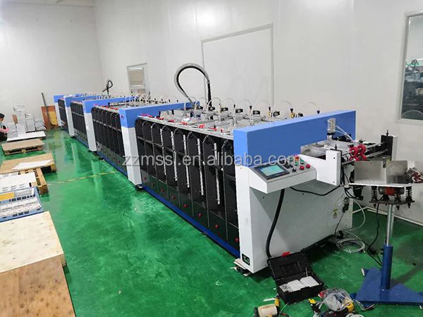 Automatic Book Paper Collator Machine Calendar Sheet Collator Gathering Machine