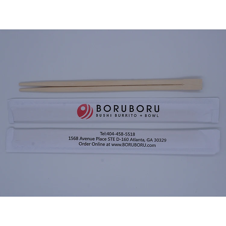 Custom Chinese Restaurant Restaurant 1 Time Household Bamboo Twin Chopstick
