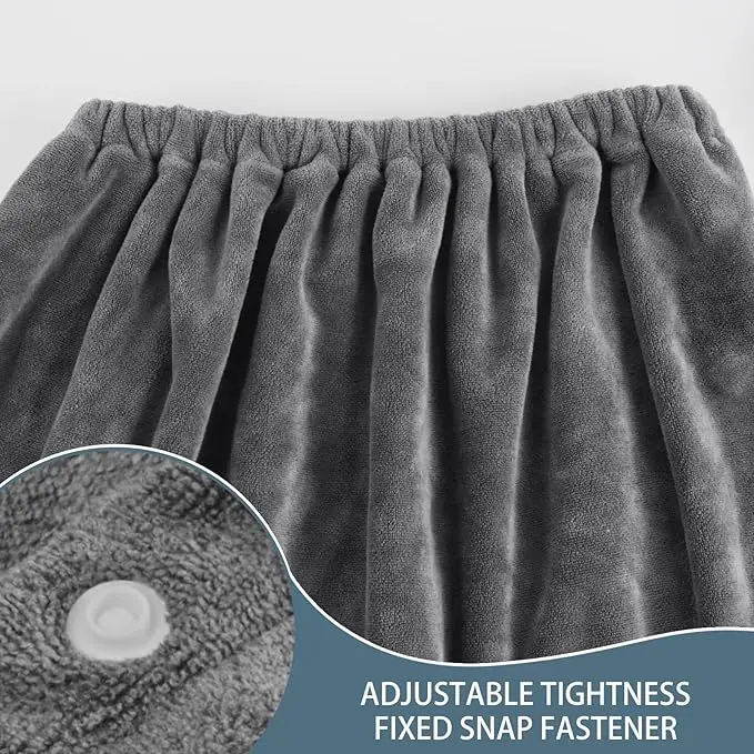 Custom Logo High Quality Absorb Quick Dry Microfiber Bath Towel Set Headband Hair Towel Spa Body Wrap Salon Towels