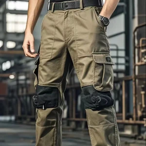 New Style Heavy Duty Custom Anti-Static Waterproof Breathable Uniform Work Trousers Men
