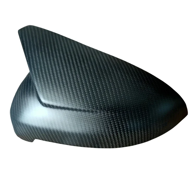Pair For Audi A4 A5 B9 Side Mirror Caps (Carbon Look) 2017 2018 2019 S4