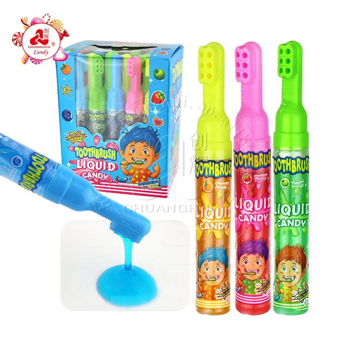 Toothbrush candy