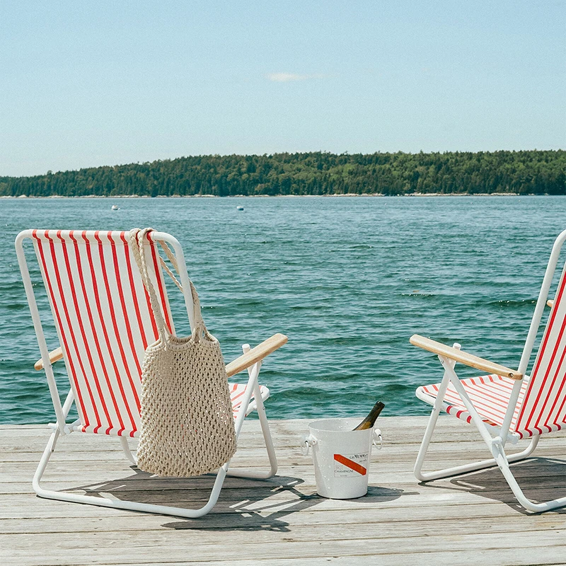 Folding Beach Kingcamp Low Sling Beach Chair Lawn Chair Low Sling