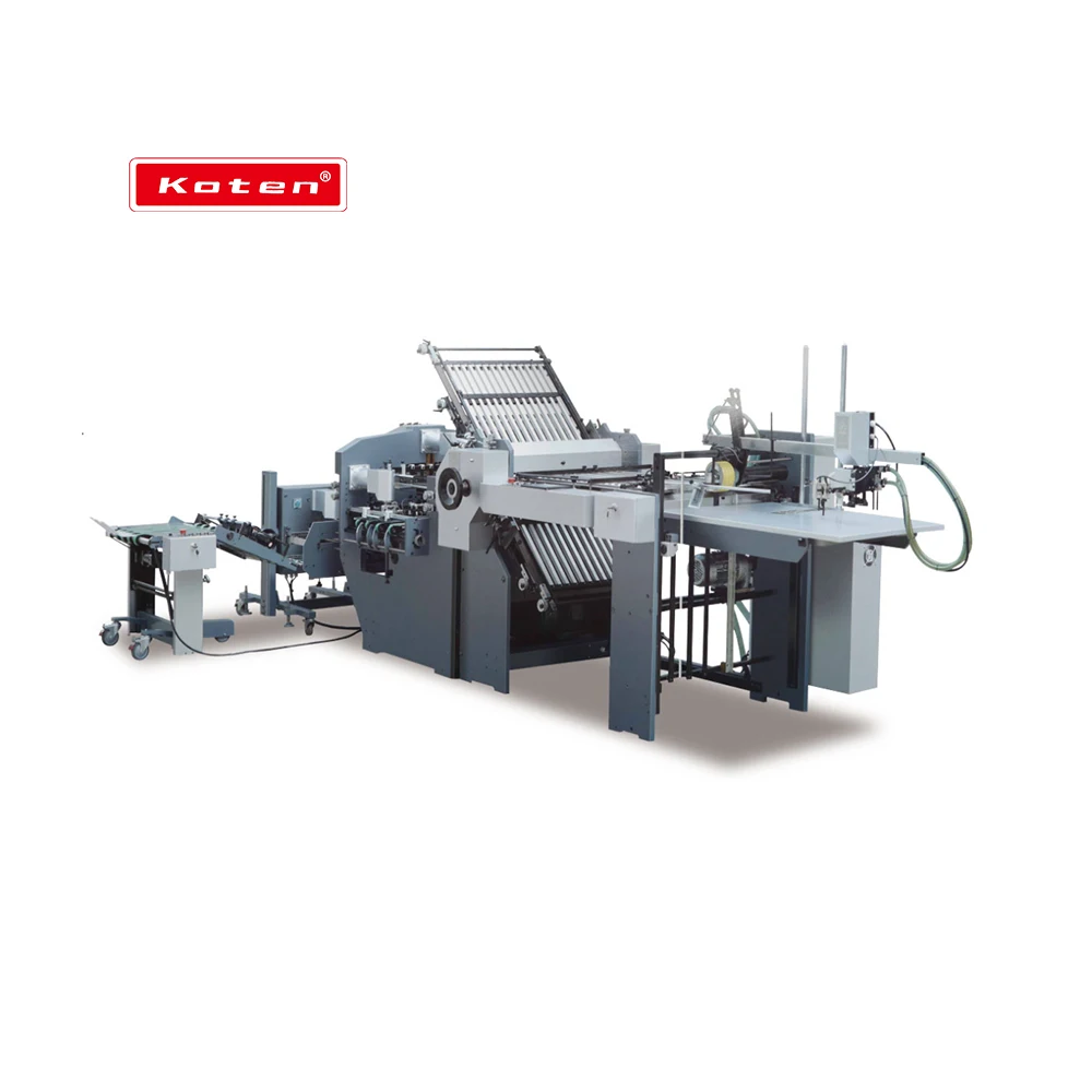 紙折機F-180 Fold Paper Machine A4 Paper Folder ZYH-490E/660E/720E/780E