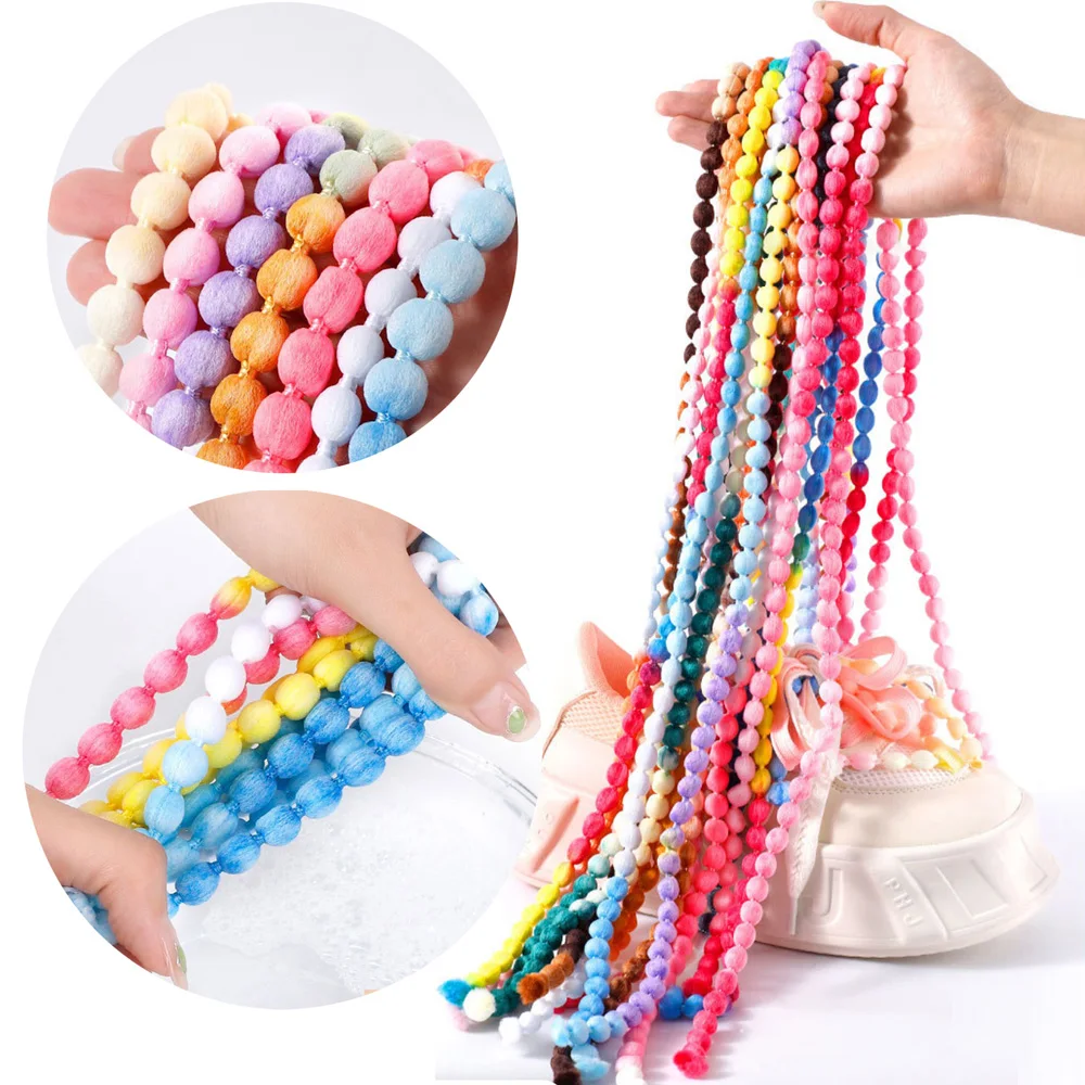 WEGOODZF Custom Colorful Elater Gourd Shaped Shoe Laces Soft High Quality Shoelaces for Cave Shoes and Bubble Shoes
