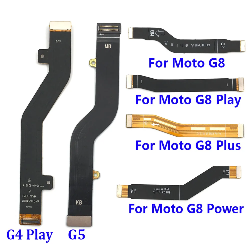 Main Board Motherboard Connector Board Flex Cable for Motorola Moto G3 G4 G5 G6 G7 G8 Play Plus Power Mobile Spare Part
