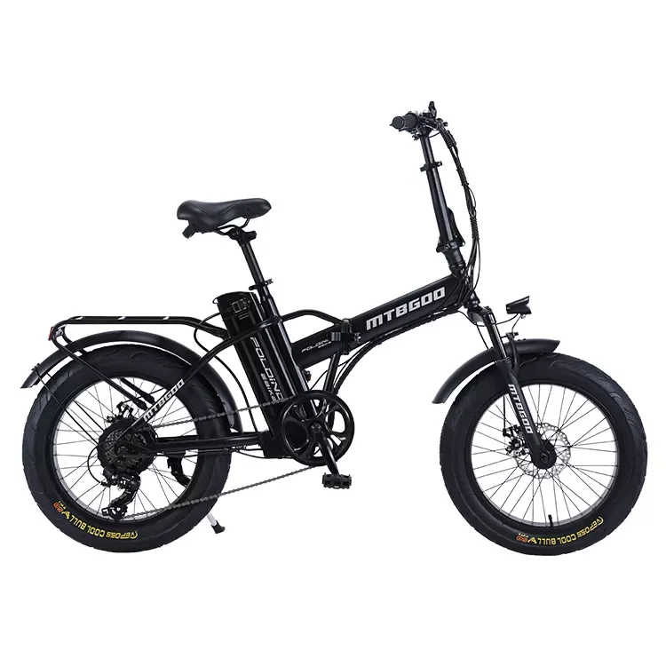 Speed 7 Aluminum Alloy E Bike 20 Inch Ebike 48v 500w City Folding Fat ...