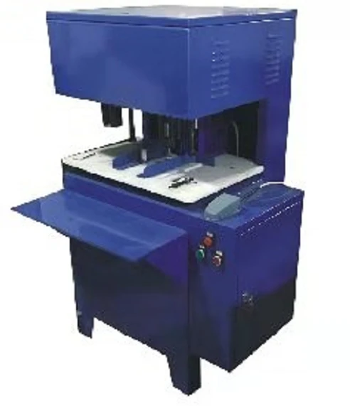 YT-212M Semi-automatic Flip Flops Hole Drilling Punching Slotting Machine Flip Flops Making Machines Slipper Machine