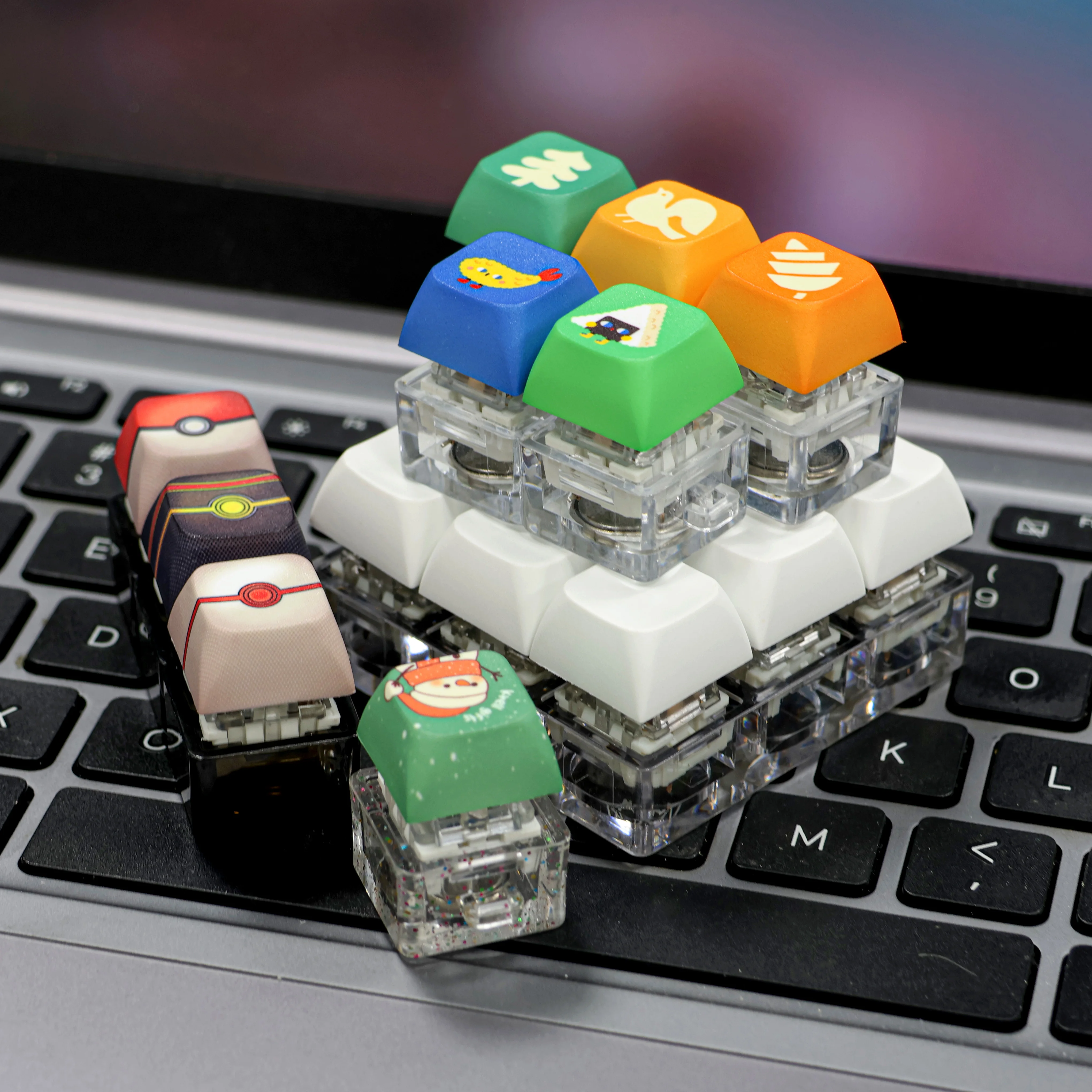 Nouvelle clavier en silicone arc-en-ciel de bureau avec bulles à pousser, pack de stress pour l'autisme, ensemble de jouets de fidget - Chine Jouets pour violon à clavier et Popper de planche