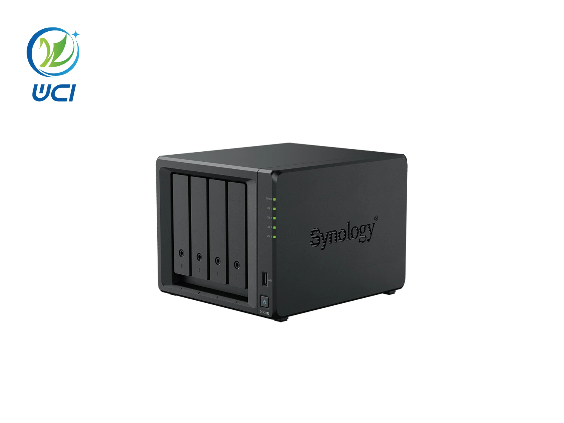 Synology DiskStation DS423+ 4-Bay Networking Storage Solution 2U Rack File Storage Server Private Cloud Disk Home Network NAS