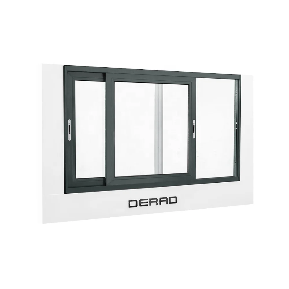 sliding window frame colour customization grey aluminium window sashes slidably and movable