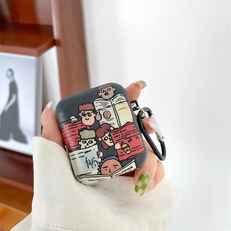 Аксессуары беспроводные наушники милый мультяшный комикс для Apple Airpods 1/2 Pro Box оптовая продажа полная защита IMD чехол для Air Pod