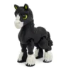 Cheval noir-12CM