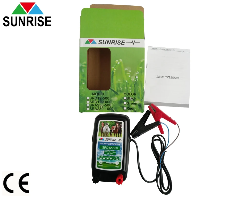 12v Battery And Solar Fencing Electric Fence Energizer/fencer/fence