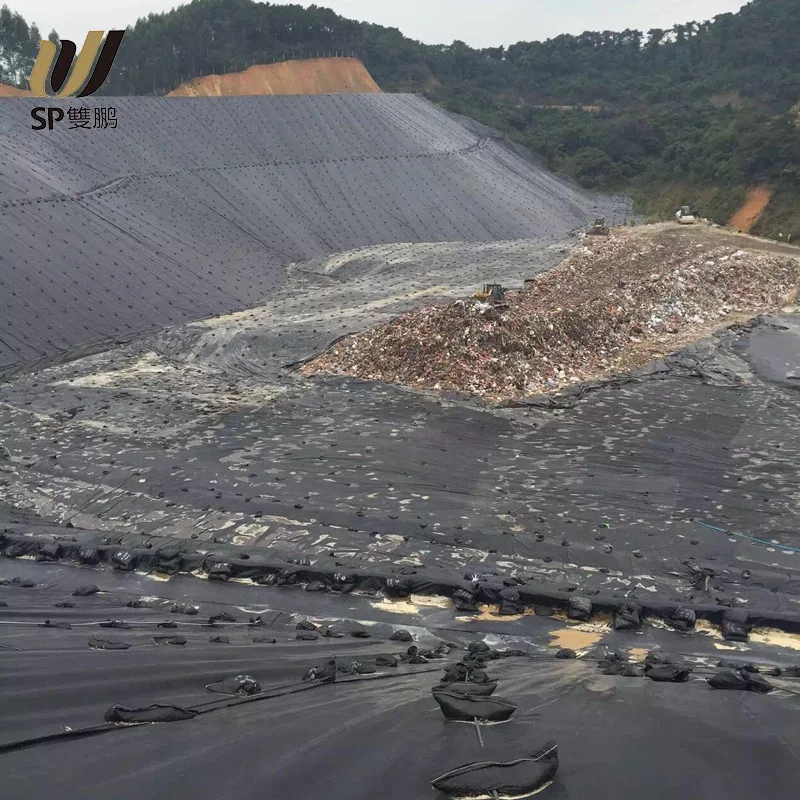 SP Kilang Jualan Langsung Tahan Lama Sederhana Isolasi Perlindungan Tahan UV Tanah Geotekstil Terpal