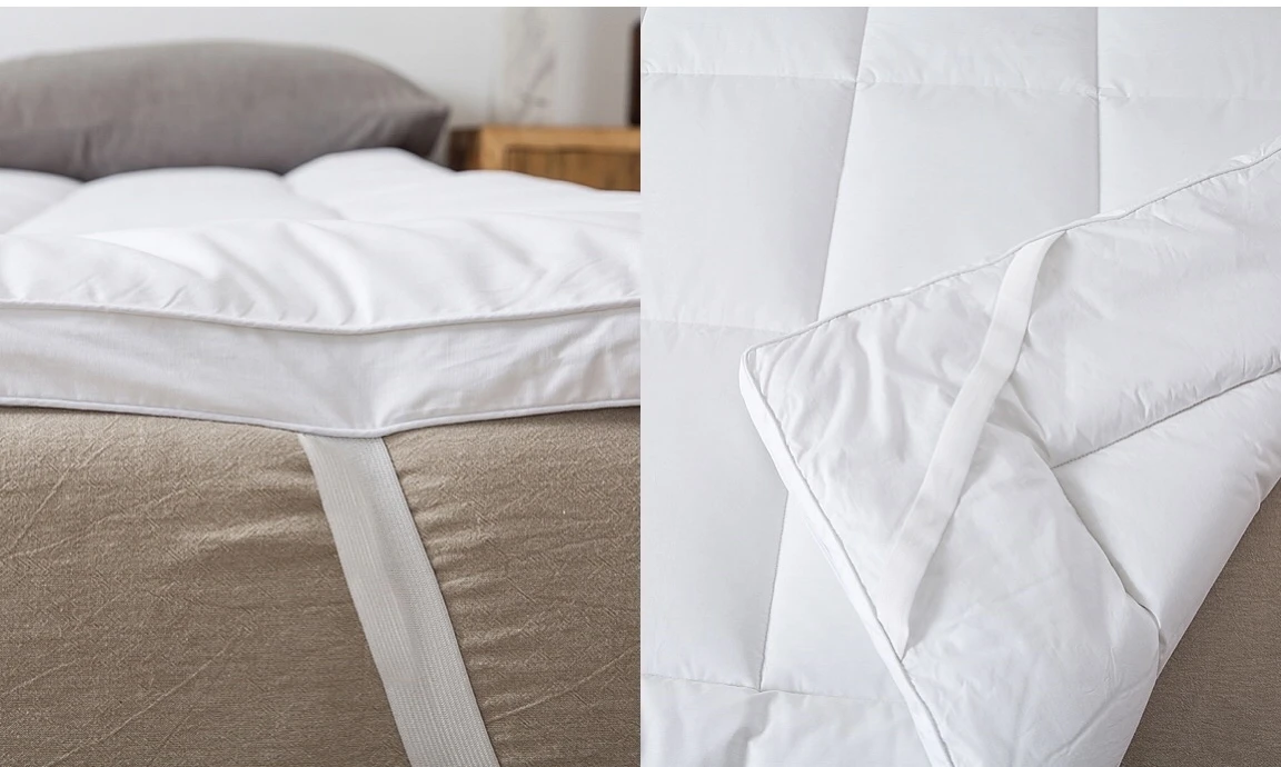 Wholesale Economical Soft And Super Warm Mattress Topper Goose Duck
