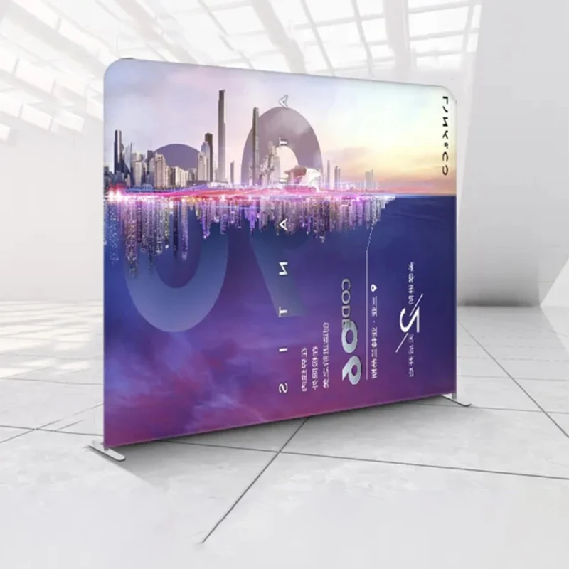 Прямой фон для вечеринки 8ftx8ft, 10 футов, портативный рекламный всплывающий фон для свадебных мероприятий, прямой фон, баннер