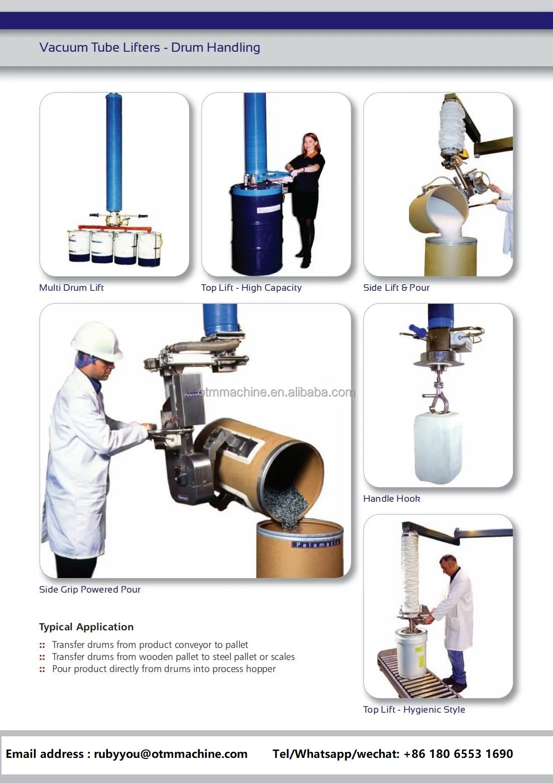 Élévateur rapide et fréquent de tubes à vide pour soulever et