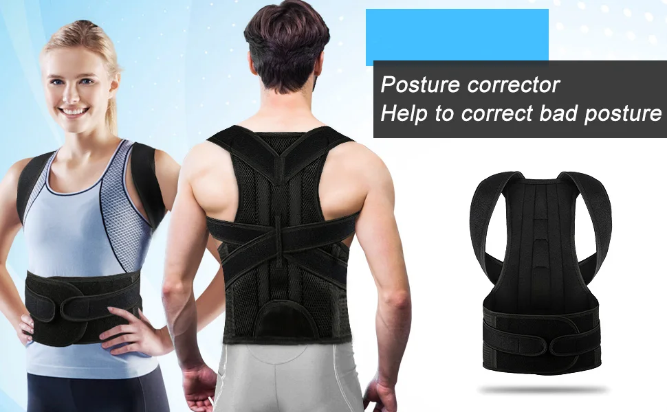 Ex-works 2024 Postural Belt Posture Corrector For Both Unisex- Back ...