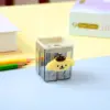El pequeño perro amarillo.