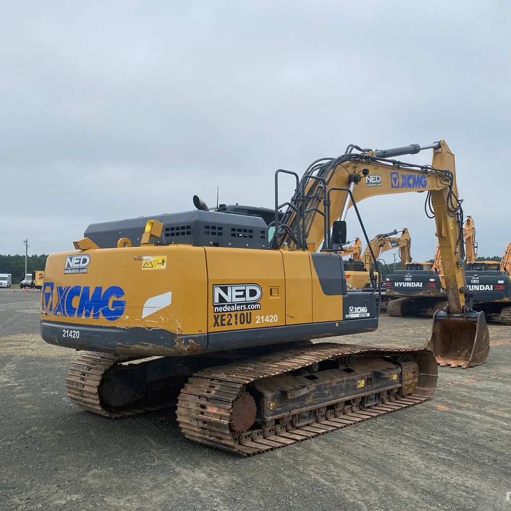 Second Hand XCM-G XE210 21 Ton Excavator for Mining Support