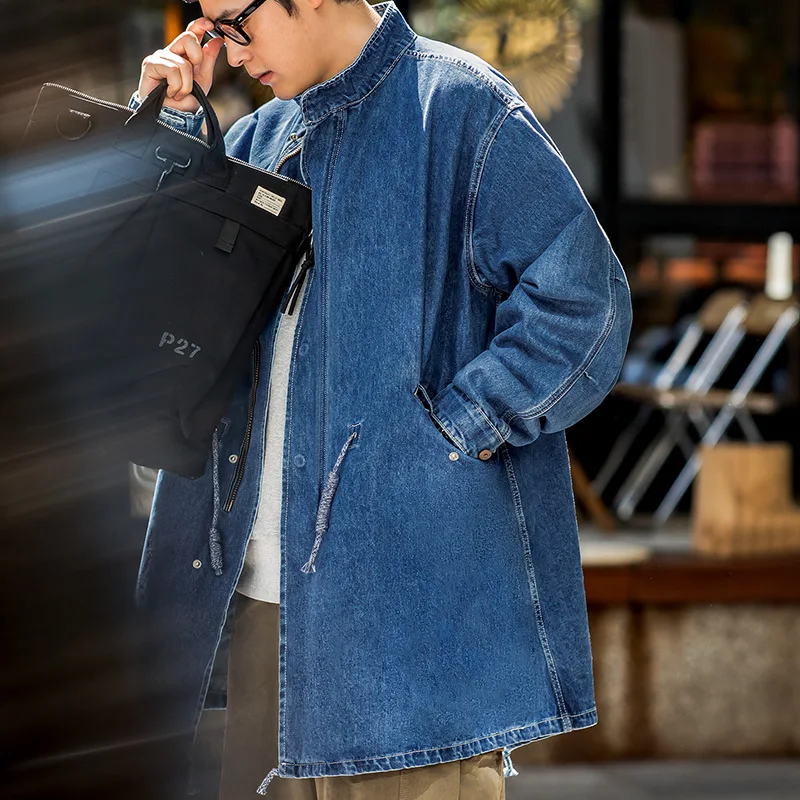 ジャケット・アウター MILITARY / DENIM M-65 FISHTAIL PARKA Denim M65 Fishtail Parka