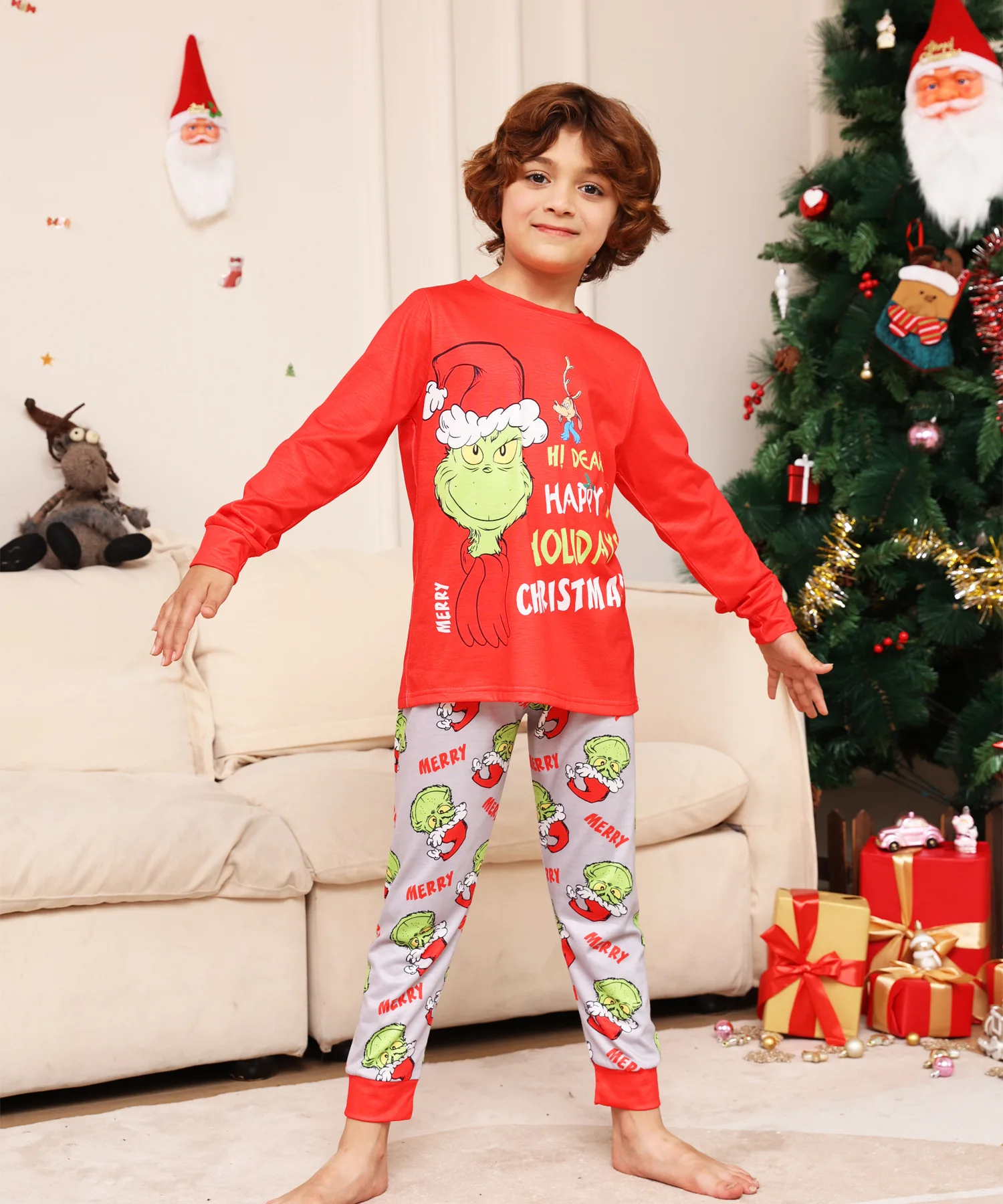 Merry Christmas Pijamas De Navidad Online Christmas Pajamas