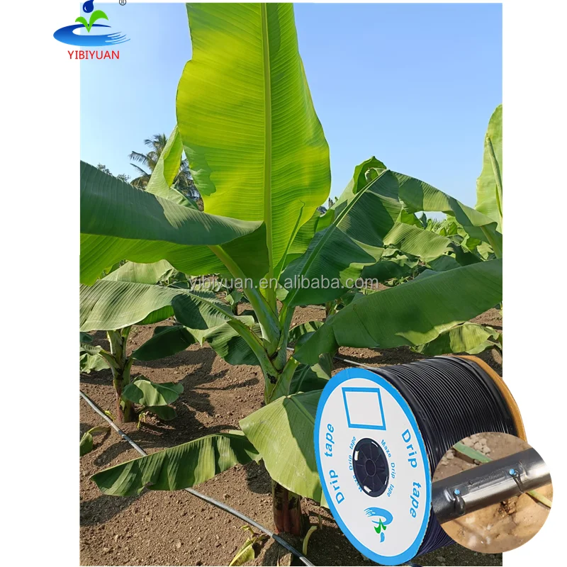 Agriculture Grape Banana Drip Irrigation System Kit 1 Hectare 1000m 16mm Plastic Water Hose and Drip Tape