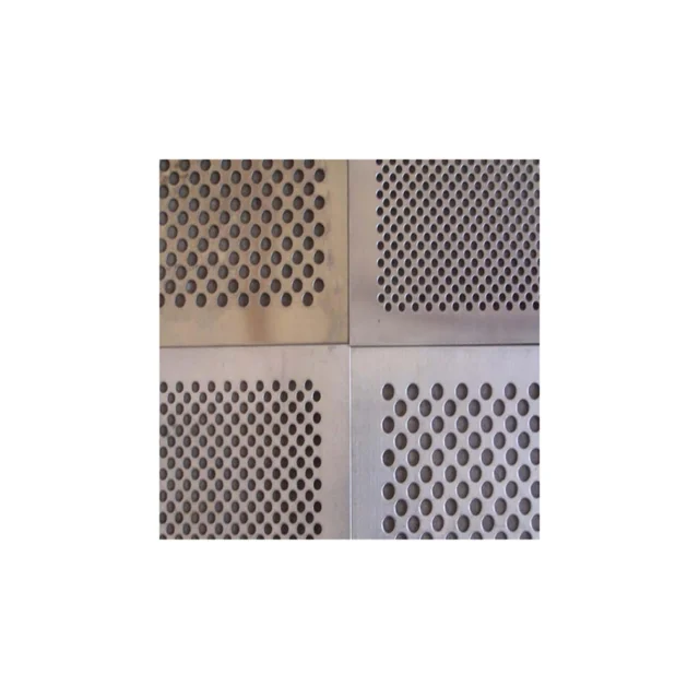Round Hole Hexagonal Stainless Steel Perforated Metal Mesh Sieve Sheet Plate 5