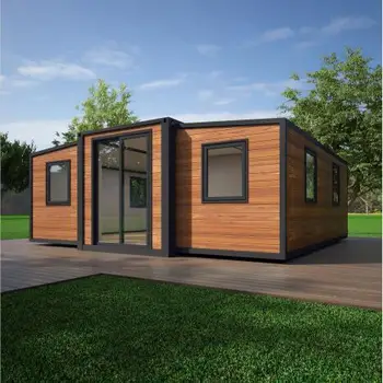 Fully Finished 2 Bedrooms Modular Homes Extended Prefab House Expansion ...