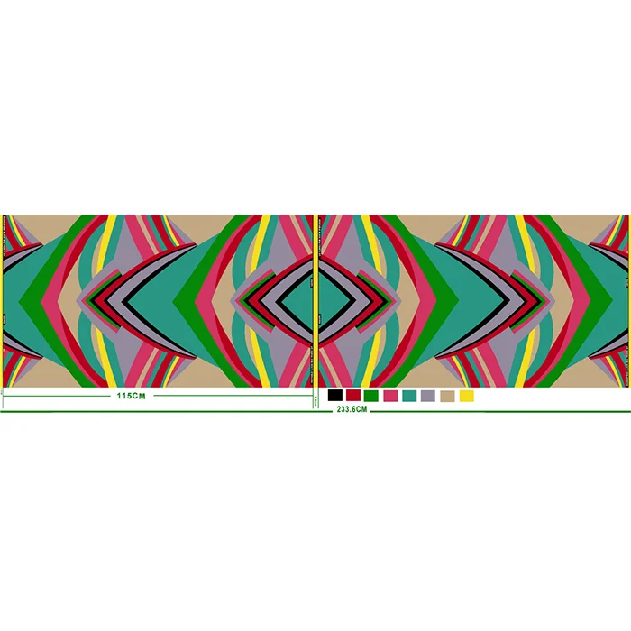 Alibaba.com: Nigerian Uganda National Clothing Fabric, 100% Polyester ...