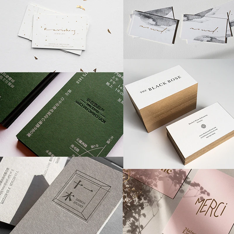 Luxury Name Card Printing Business Card Customized Creative Style Free Design Online Shopping