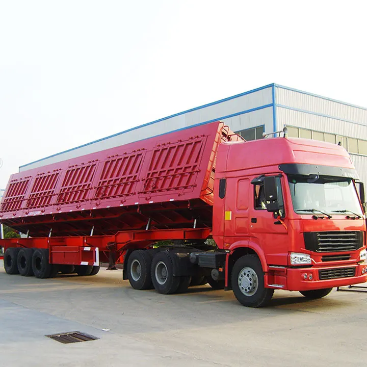 Berkley Hydraulic Rear Dump Trailer 3 Axles 40 Cubic Meter Tipper