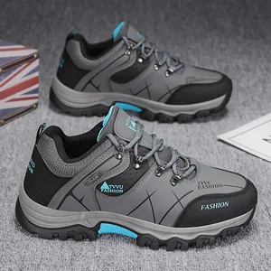 Spring New Men's Sports Shoes, Waterproof and Anti slip Sports Workwear Shoes, Hiking Shoes, Wear-resistant Shoes