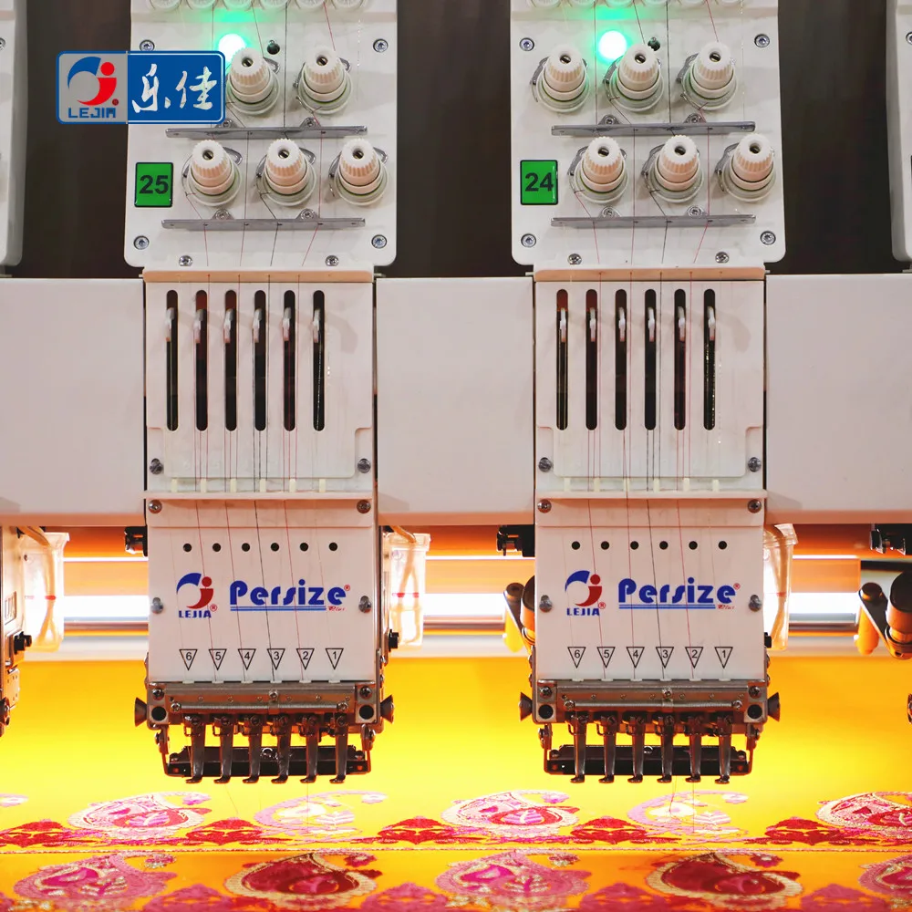 LEJIA 6 Head Computer Embroidery Machine China Good Price