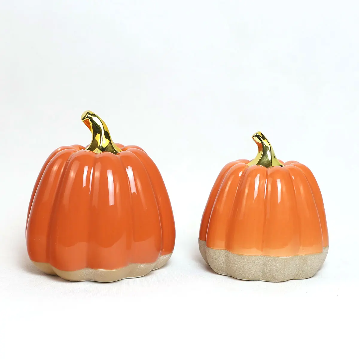 New Design Party Decor Foam Pumpkins Home Decoration Artificial Craft Halloween Ceramic Pumpkin