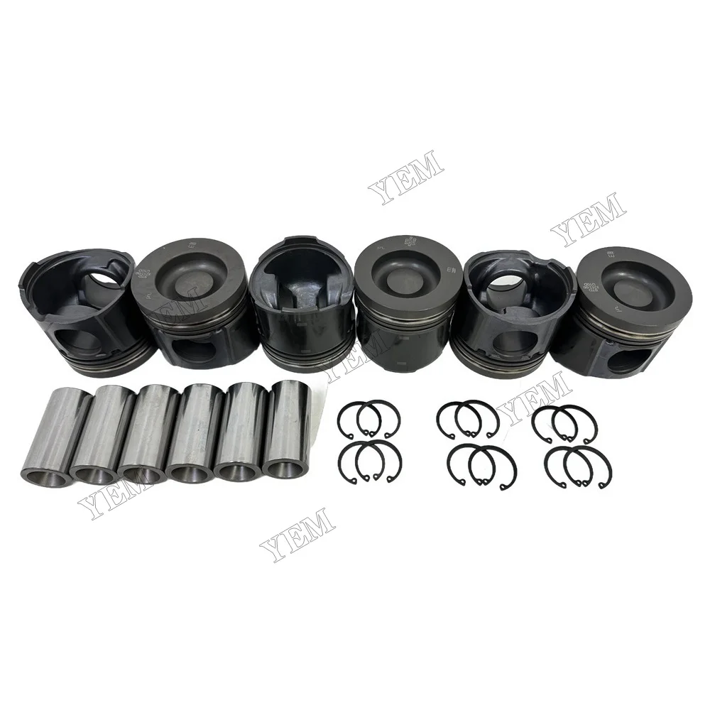 Piston Kit Suitable for Volvo D6D Fast Delivery Engine Parts 4