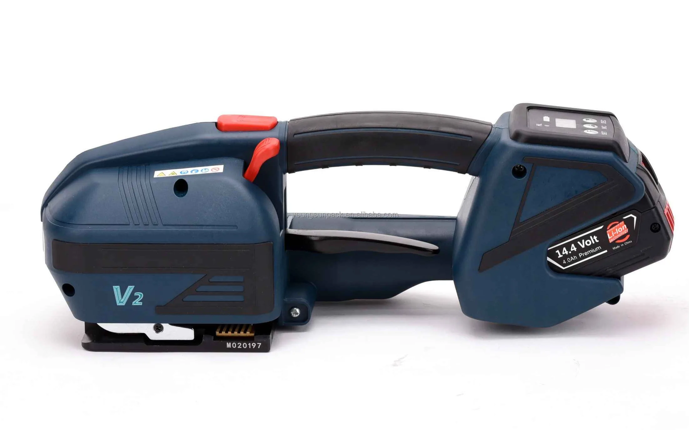 V2 Battery Strapping Tool Battery Powered Strapping Tools Pp Pet