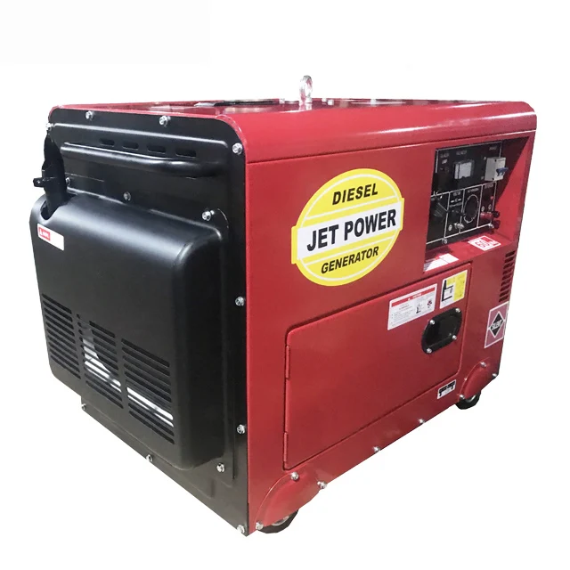 家庭用ディーゼル発電機6kvポータブルスタンバイ電源発電機| Alibaba.com