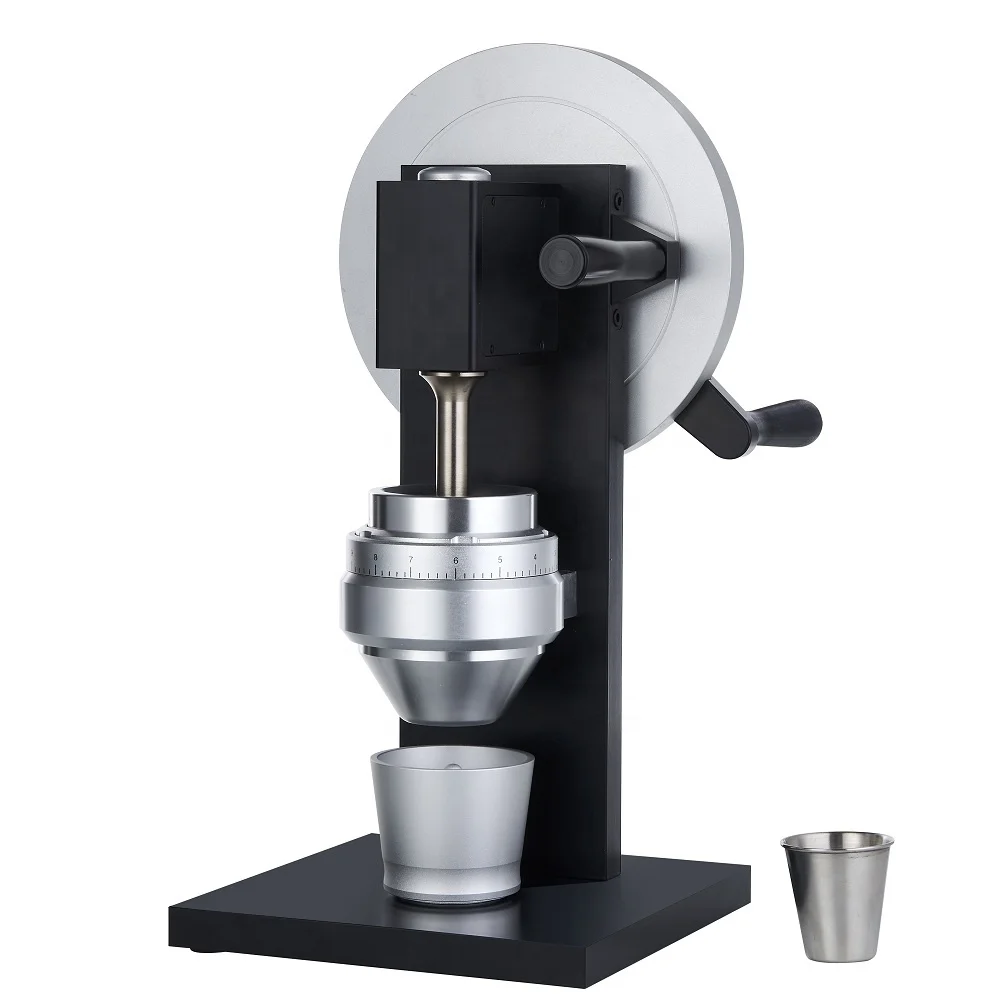 Professional Manual Coffee Grinder HG-1 83mm Conical Burr Hand Grinder Stainless Steel Burr Mill Heavy Duty Aluminum Grinder