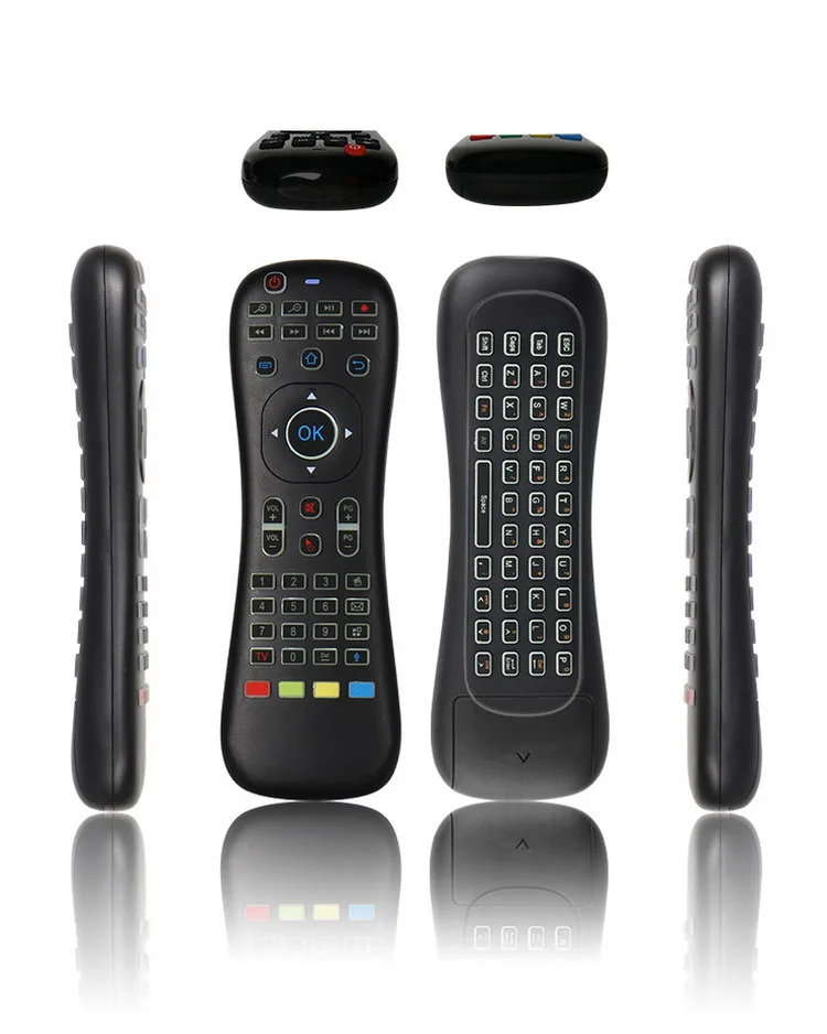 Backlight Wireless Mini Keyboard air Mouse TK628 Voice Search Infrared Learning Smart Remote Control Wholesale Factory