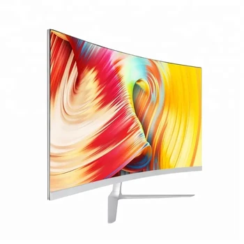 LCD Monitors Factory Wholesale 1K 2K 4K 60Hz 75Hz 144Hz 165Hz Flat Curved Screen LED Monitor 27 Inch Gaming Monitors