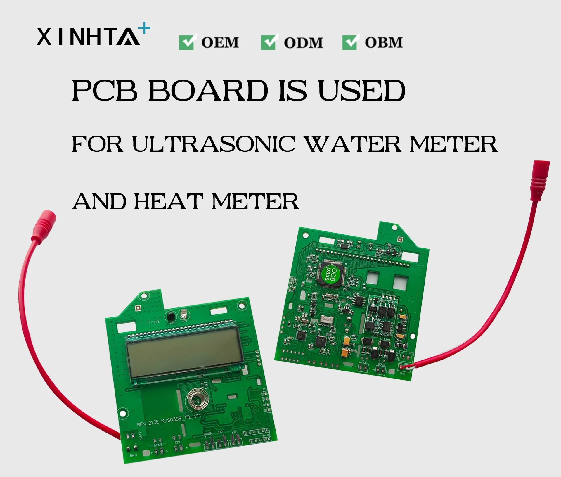 Taian Xinhaitai Ultrasonic Water Meter Heat Meter Pcb Circuit Board