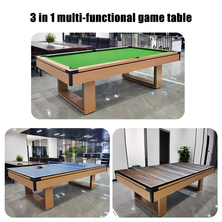 Хорошее качество складной многофункциональный бильярдный стол для игры в снукер футбол хоккей 5 4 1 внутреннего и наружного использования