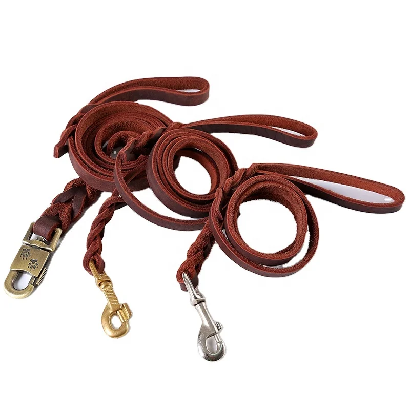 wholesale leather leashes