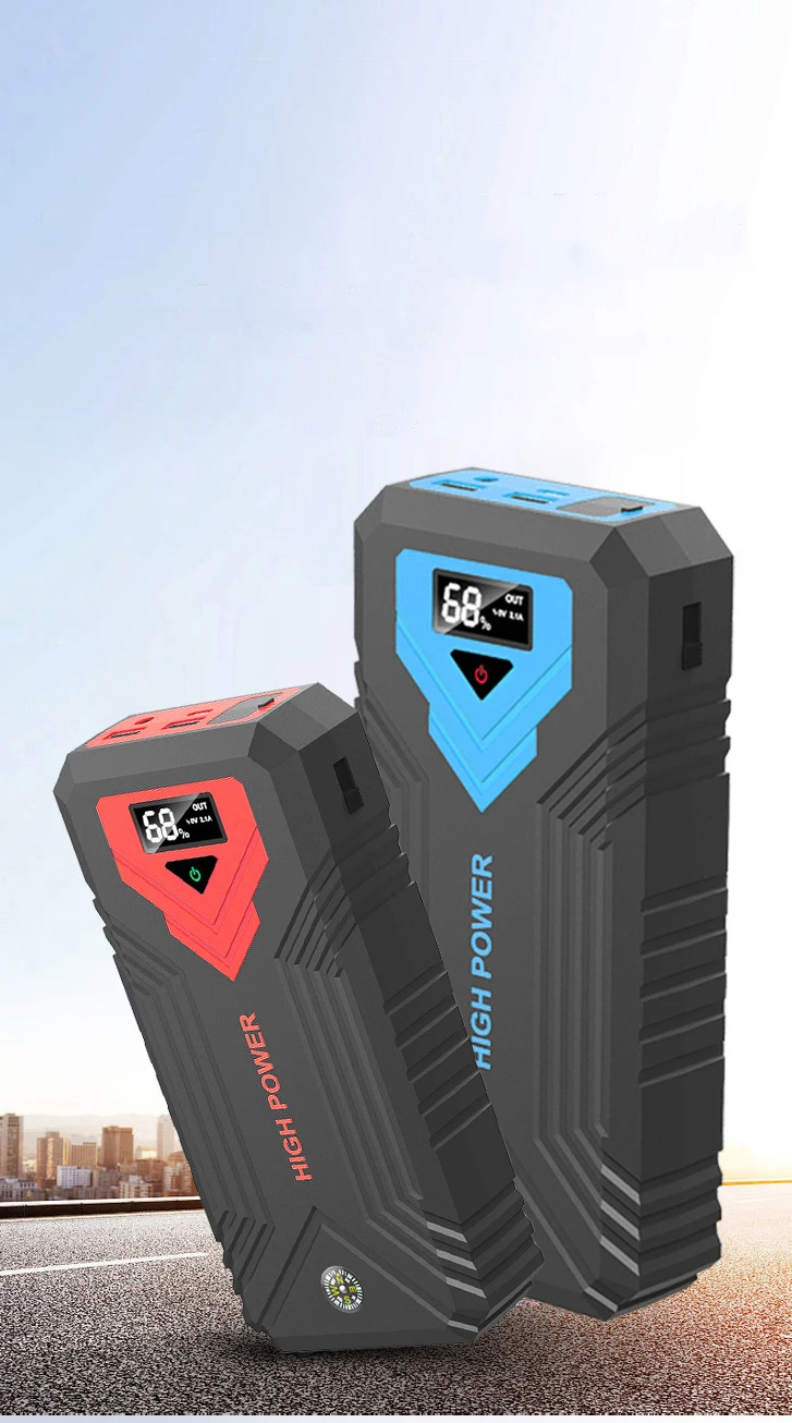 Car Battery Emergency Starter Power Pack Emergency Power Supply 30000mah For Vehicle Mobile Car