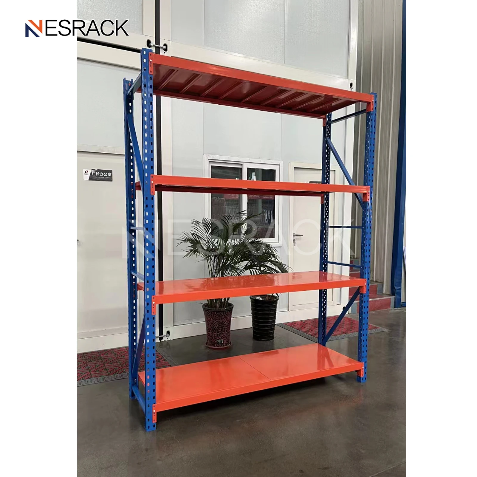Multi Functional Light Duty Racking Manual Picking Warehouse Shelving Units Storage Rack System