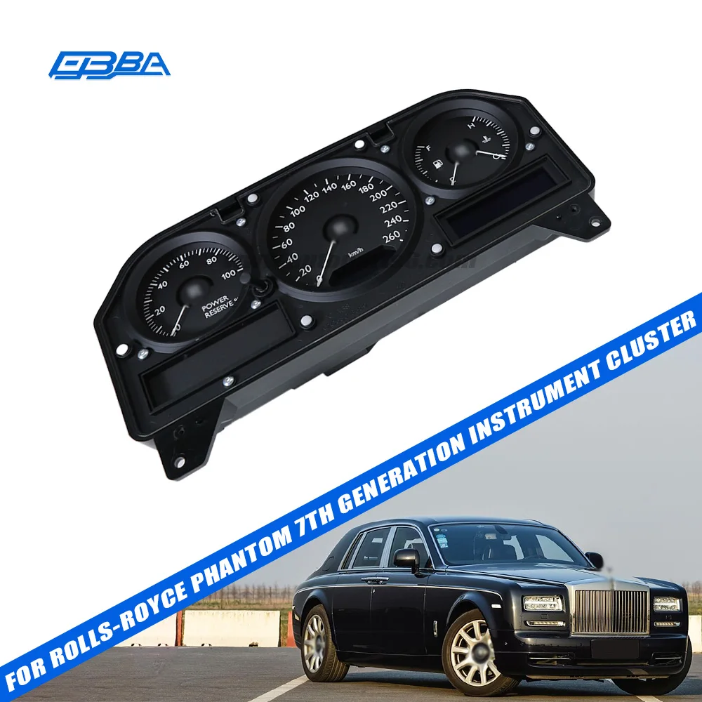 Fashionable Auto Parts Car Dashboard Car Instrument Cluster For Rolls Royce Phantom 7th Generation RR3 2007-2016