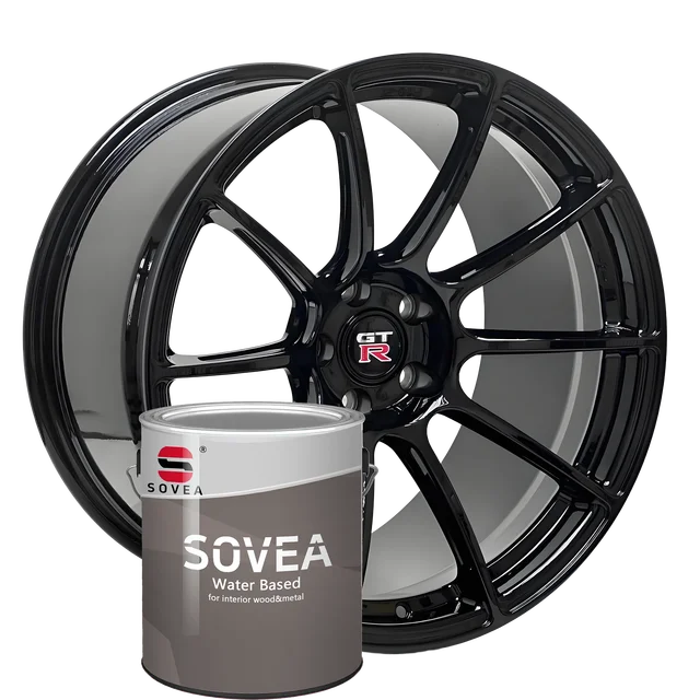 High Hardness Weather-Resistant Scratch-Resistant Water-Based Metal Varnish for Motor Vehicle Hubs Furniture for Road
