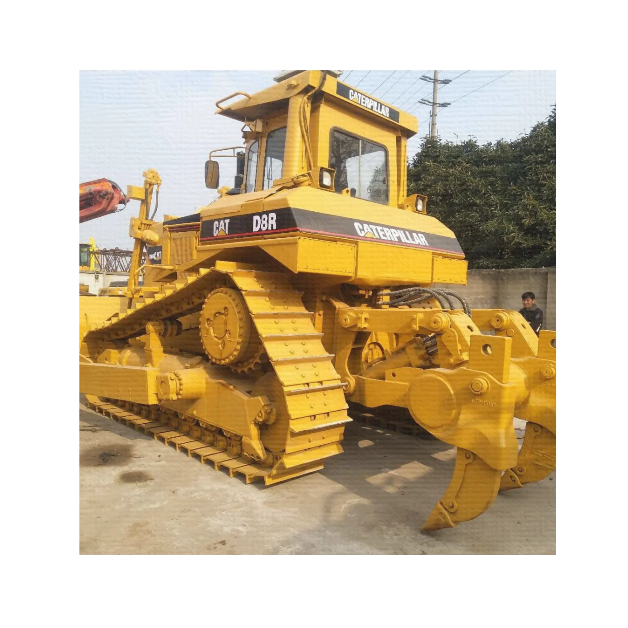 Used Original Cat D8r Crawler Bulldozer - 120HP Engine